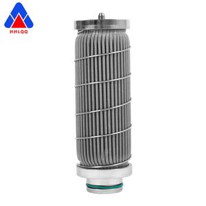 Filtre à fondre Élément filtrant pour bougie Filtre à fusion plissé Acier inoxydable 304 316 Cartouche filtrante à fondre Filtre Ss - Product Image 2