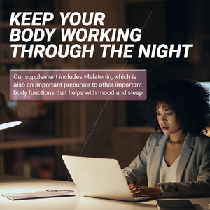 ACORN Control de grasa mientras duerme noche Control de peso suplementos cápsulas con melatonina - Product Image 5