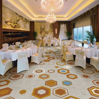 80% Wolle 20% Nylon Luxus 5-Sterne-Hotel Lobby Flur Korridor Teppich Modernes Abstraktes Muster Wandteppich Axminster Getuftet mit Schnittflor für Zuhause