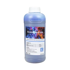 Tinta de impresora eco solvente impermeable ecológica tinta eco solvente tinta ecosolvente a base de agua para Epson et15000/xp600/i3200