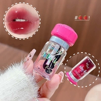 Cappuvini haute brillance confiture lèvre gelée teinte aqueuse humidité haute Pigment cristal translucide jus brillant à lèvres