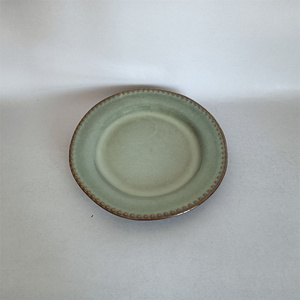 Service de table rouge de style américain, vaisselle en céramique écologique, design portable - Product Image 2