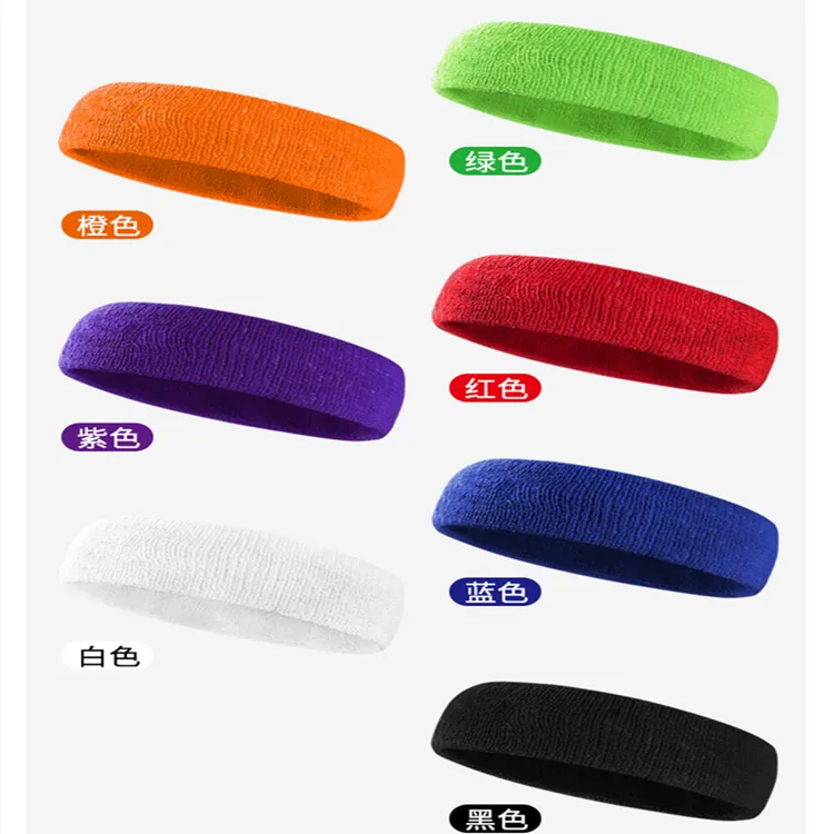 전문 땀 증거 통기성 발한 조깅 땀 밴드 스포츠 머리띠 Sweatband 헤드