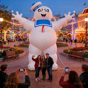 Décoration publicitaire <span class=keywords><strong>gonflable</strong></span> Ghostbusters Stay Puft Marshmallow Man, personnalisable, 10 pieds, 20 pieds, 30 pieds, 40 pieds, géant, <span class=keywords><strong>gonflable</strong></span>, Baby Pufts Marshmallow Men - Product Image 5