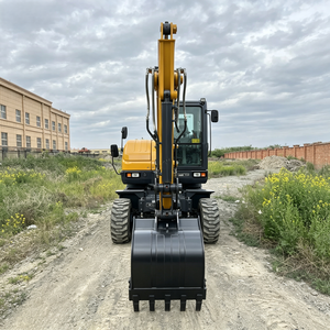 Excavadora compacta sobre ruedas XE60WGH de 6 toneladas para operaciones en carreteras y sitios urbanos - Product Image 3