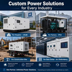 <b>Generator</b> Wechai Sdec Super Silent Open 20kw 30kw 50kw 100kw 200kw 400kw 500kw 800kw 1000kw Genset Power BC Silent Type Generato - Product Image 6