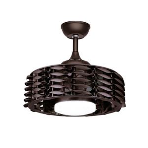 Ventilador de Techo LED con Motor 100% de Cobre, Ventilador de Techo sin Aspas de 22 Pulgadas para Dormitorio o Biblioteca con Luz LED de 3 Colores - Product Image 1