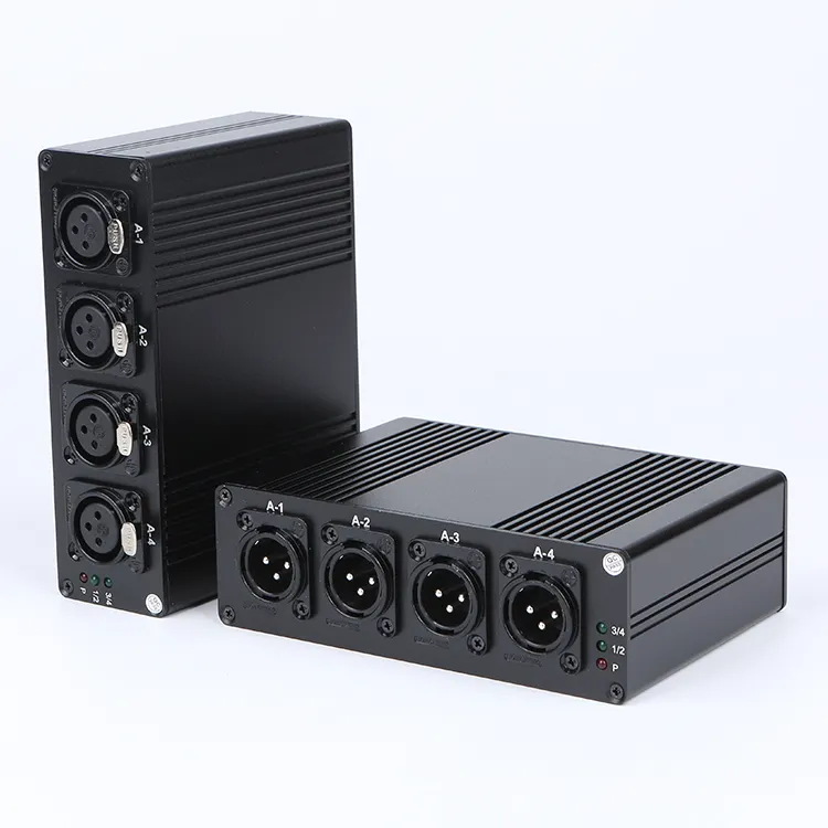 FC XLR 20KM Fiber Audio Extender Vier Wege Uni direktion aler Audio Extender xlr Balanced Fiber Optic Audio Sender und Empfänger