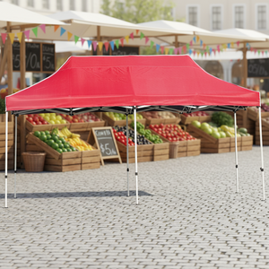 Carpa Plegable Impermeable de Alta Calidad para Exteriores de 10x10 pies, Carpa para Ferias Comerciales con Logotipo Personalizado para Eventos - Product Image 3