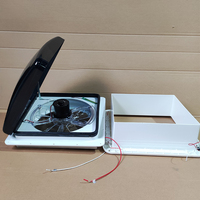 Catégorie de produit Fenêtres de voiture Fabricant Electric 360*360mm RV Skylight Caravan Roof Window Vent with Fan Trailer RV Roof Hatch