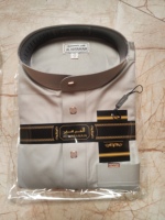 Vêtements islamiques musulmans pour hommes, style saoudien traditionnel, manches longues, mode Dubaï, robe Thobe Qamis Abaya