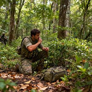 سترة تكتيكية للتدريب الخارجي قابلة للتعديل، سترة حاملة للوحات التكتيكية بنمط التمويه الغابي للصيد - Product Image 1