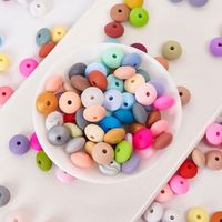 Nouvelles idées de produits en gros 2023 : Porte-clés bracelet en perles de silicone sans BPA pour la fabrication de sacs et la dentition des bébés