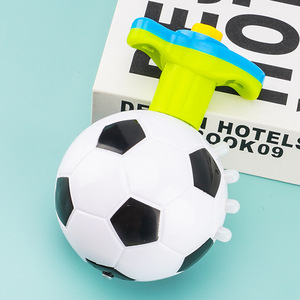 Jouet de football électronique pour enfants, populaire, avec lumières LED, jouet en plastique lumineux et musical, toupie de football - Product Image 6