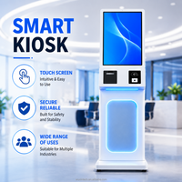 WUXIN 2026 Nouveau Kiosque de Commande Automatique pour Restaurant avec Écran Tactile Personnalisé de 21,5/27/32 Pouces et Système de Paiement POS Intégré