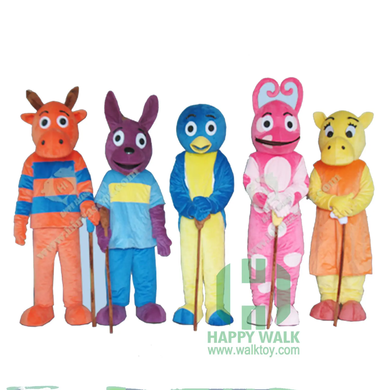 Factory Prijs Grappige En Leuke Cartoon Jurk Backyardigan Mascotte Kostuum Voor Cosplay