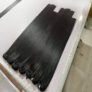 Bundles de cheveux cambodgiens vietnamiens bruts vague naturelle lâche profonde italienne Curl droite Double noyer 100% cheveux humains - Product Image 1