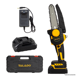 Mini scie d'élagage sans fil 21V 21V de qualité industrielle alimentée par batterie avec serrure de sécurité petite tronçonneuse électrique à vendre - Product Image 2
