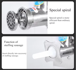 Nueva Picadora de Cocina Inteligente de 800W, Automática, para Carne, Pescado y Vegetales, Máquina para Moler, Rellenadora de Salchichas - Product Image 6