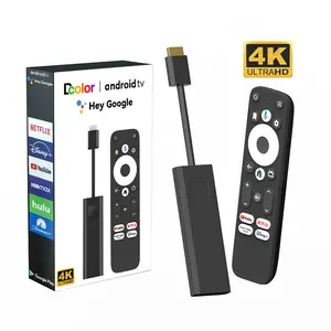 ATV GoogleTVボックスAndroidTVスティック2 GB16GB4kストリーミングデバイスFirestick with Voice Remote