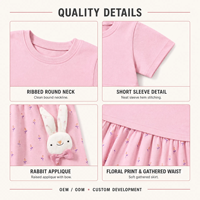 Baju Bordir Anak, Gaun Anak Perempuan untuk Ulang Tahun, Gaun Pengiring Pengantin Berkualitas Tinggi, Gaun Anak Perempuan