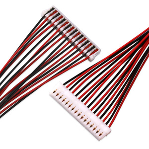 2P Red And Black Piercing Wire 0.8mm Terminal Wire For Power Supply AC DC Connection Fire Retardant - Product Image 1