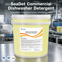 Nettoyant liquide pour vaisselle en vrac 10L, puissant dégraissant, nettoyant pour la restauration, détergent pour lave-vaisselle commercial