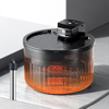 Fontaine à eau sans fil intelligente pour animaux de compagnie, sans cordon d'alimentation, circulation automatique, bol à boire pour chats, fournitures pour animaux de compagnie