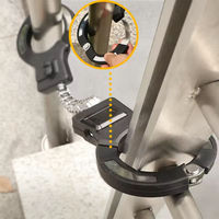 Antivol de sécurité renforcé pour trottinette et vélo avec boucle de fixation pour trottinette électrique – Utilisation antivol