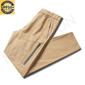 Pantalones de Asalto Desmontables para Hombre, Cortavientos, de Secado Rápido, Elásticos, Multibolsillos, Pantalones de Trabajo, Pantalones Cortos Deportivos de 2 Secciones - Product Image 2