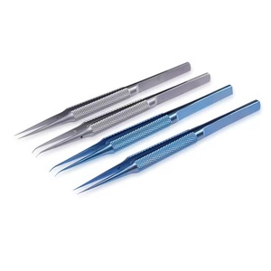 Hot-selling mobile phone repair fingerprint tweezers; titanium alloy microscopic 0.15mm fine-tipped <b>microscope</b> tweezers; - Product Image 3