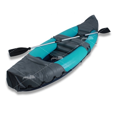 BS-K330 Fiberglass 2 Person Carbon Fibre Inflatable Kayak Sit on Top 2 Person Fishing