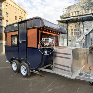 2025 Fiber Glass Mobile Food <b>Cart</b> Hot Dog <b>Cart</b> With Grill Deep Fryer Mobile <b>Kitchen</b> Food Vending <b>Cart</b> Outdoor Food Truck Dealers - Product Image 6
