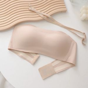 <span class=keywords><strong>Reggiseno</strong></span> Invisibile Antiscivolo <span class=keywords><strong>Senza</strong></span> <span class=keywords><strong>Spalline</strong></span> per Donne, Comodo <span class=keywords><strong>Reggiseno</strong></span> Push-up <span class=keywords><strong>Senza</strong></span> <span class=keywords><strong>Spalline</strong></span> per Abiti da Sposa - Product Image 5