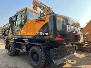 รถขุดเกาหลีแท้ สภาพดีเยี่ยม 210W R210W มีสินค้าในสต็อก รถขุดมือสอง Hyundai 210w-9T รถขุดไฮดรอลิกแบบล้อ - Product Image 2