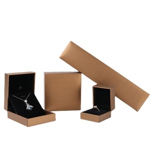 Custom Logo PU Leather Velvet & Paper Rectangle Jewelry <b>Box</b> Modern Style <b>Cheap</b> <b>Gift</b> Packaging - Product Image 5