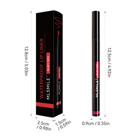 Crayon Applicateur Gourd pour Lèvres, Rouge à Lèvres Liquide Mat, Imperméable, Longue Tenue, Anti-transfert, Séchage Rapide, Couleur pour les Lèvres, Vente en Gros