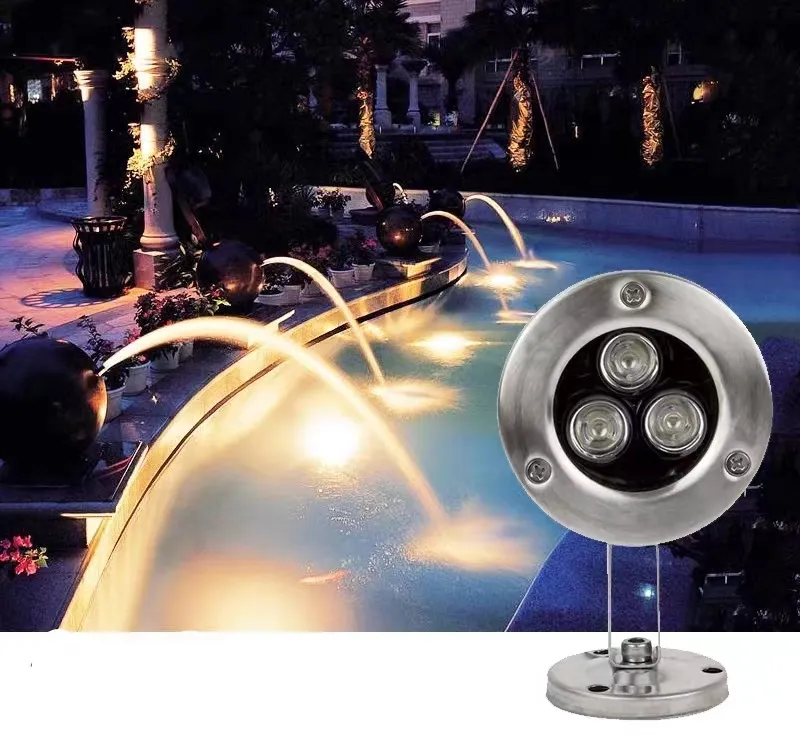 Погружные светодиодные насадки для фонтана, 24 Вт, цветной фонтанный насос rgb со светодиодной подсветкой