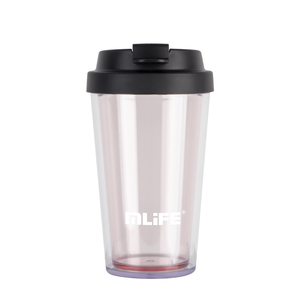 ถ้วยกาแฟไร้สาร BPA ขนาด380มล. พร้อมฝาปิดออกแบบโลโก้ได้เองสำหรับเด็กผู้ใหญ่สำหรับงานปาร์ตี้กลางแจ้ง - Product Image 1