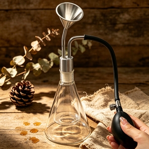 Flacon d'arôme en verre luxueux de 90 ml, personnalisable, flacon créatif en verre pour huile essentielle, grain de café et vin blanc, flacon testeur d'arôme - Product Image 4