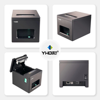 Impresora Térmica de Recibos de Escritorio POS de 80 mm YHDAA con Cortador Automático para Billetes de Facturación de 3 Pulgadas