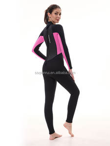 بدلة سباحة بأكمام كاملة مخصصة بذلات جلد ناعمة من النيوبرين بأكمام طويلة - Product Image 5