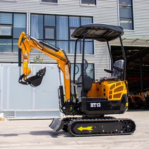 1300kgs 2000 Kg Chine Mini Bagger Digger Machine 1t 1.3t 1.8t 2t Mini Excavatrice Avec Ce - Product Image 1