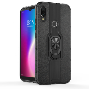 Nouveaux Arrivants Anneau En Métal Support De Voiture Fort Support Dur PC Étui de Téléphone Portable pour Xiaomi <span class=keywords><strong>Redmi</strong></span> <span class=keywords><strong>note</strong></span> <span class=keywords><strong>7</strong></span> - Product Image 1