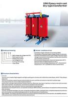 Transformateur auto-sonorisé sec de la série Hanbang SCB10, bobine toroïdale en résine époxy, enroulement en cuivre, 50/60Hz, usage électrique 110V/400V, Chine