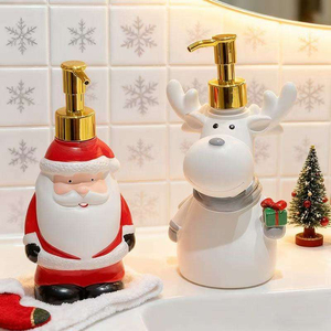 Colección Navideña de Jabón Líquido Ecológico <span class=keywords><strong>para</strong></span> <span class=keywords><strong>Manos</strong></span> con Forma Festiva, Jabón Hidratante <span class=keywords><strong>para</strong></span> <span class=keywords><strong>Manos</strong></span> - Aroma <span class=keywords><strong>Lirio</strong></span> - Product Image 5