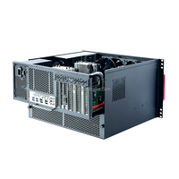 Casing NAS Rak 6U 12-Bay, Mendukung Motherboard EATX, 8 PCIe Full-Height, PSU ATX, Casing AIO, Siap Pendingin Cair 360mm