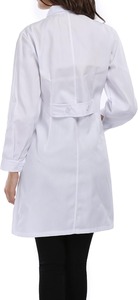Uniformes hospitaliers blouse de laboratoire coton Poly haute qualité évacuation de l'humidité anti-boulochage pour les infirmières équipes médicales hôpitaux - Product Image 5