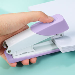 HUAJIE-<span class=keywords><strong>Grapadora</strong></span> Manual de <span class=keywords><strong>Gran</strong></span> <span class=keywords><strong>Capacidad</strong></span> para Ahorrar Esfuerzo, Clip de 30 Hojas para Oficina, Uso Escolar, Logotipo Personalizado Disponible - Product Image 5