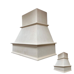 Hotte de cuisine contemporaine EFS Wood pour meuble, installation facile, design moderne personnalisé, hotte aspirante - Product Image 1